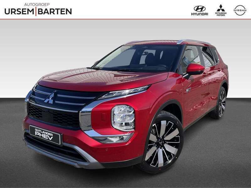 Rood Nieuw 2025 Mitsubishi Outlander P-HEV Edition SUV | € 56.330 (Eerlijke prijs) - Afbeelding 1/4