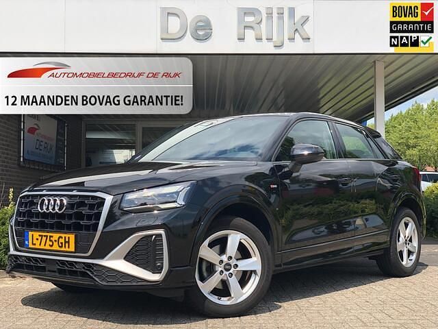 Zwart Gebruikt 2021 Audi Q2 S-Line SUV | € 24.950 (Eerlijke prijs) - Afbeelding 1/4