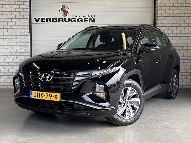 Zwart Gebruikt 2021 Hyundai Tucson SUV | € 25.950 (Iets duurder) - Afbeelding 1/4