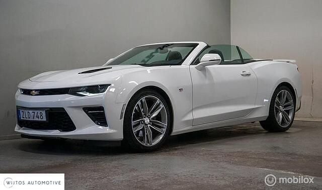 Wit Gebruikt 2018 Chevrolet Camaro Cabriolet | € 69.950 - Afbeelding 1/4