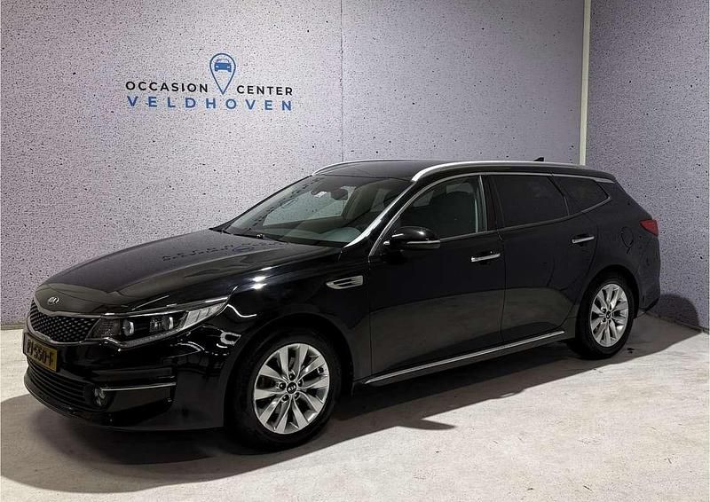 Occasion Kia Optima 141 PK (103 kW) 2017 Zwart Stationwagen