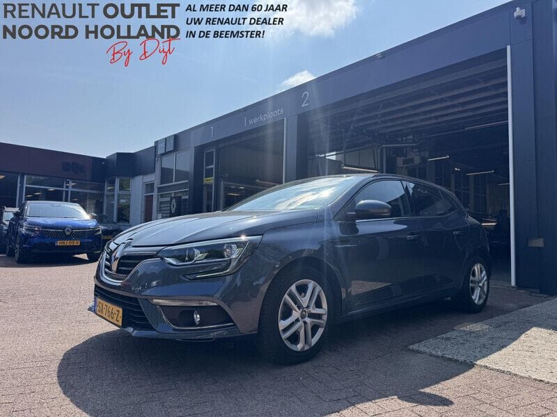 Grijs, metallic lak Gebruikt 2018 Renault Mégane IV Zen Hatchback | € 13.490 (Eerlijke prijs) - Afbeelding 1/4