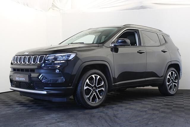 Zwart Gebruikt 2021 Jeep Compass Limited SUV | € 22.999 (Goede deal) - Afbeelding 1/4