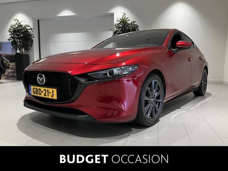 Rood Gebruikt 2019 Mazda 3 Hatchback | € 16.900 (Goede deal) - Afbeelding 1/4
