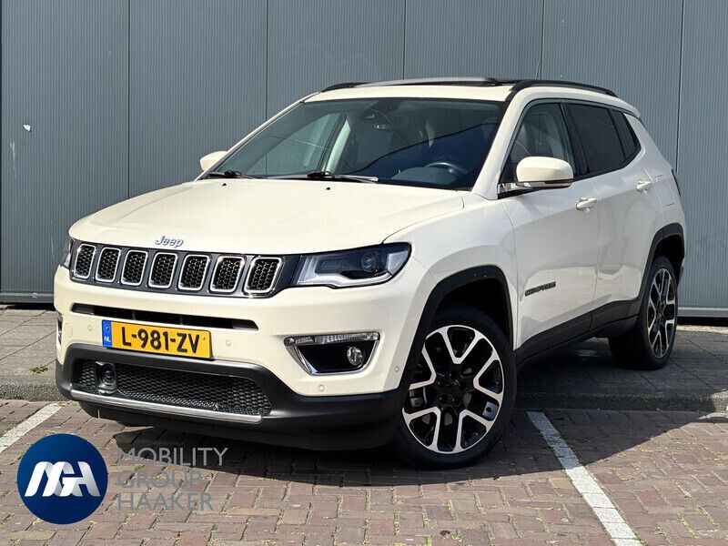 Wit Gebruikt 2021 Jeep Compass Limited SUV | € 23.400 (Eerlijke prijs) - Afbeelding 1/4