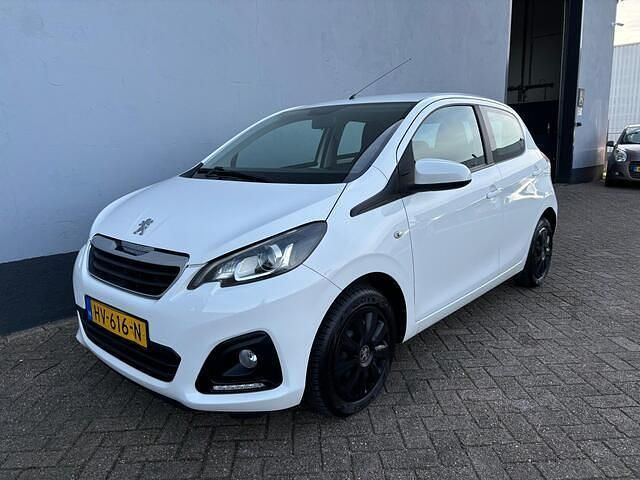 Wit Gebruikt 2016 Peugeot 108 Active Hatchback | € 6.950 (Eerlijke prijs) - Afbeelding 1/4