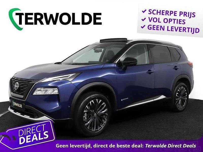 Blauw Nieuw 2025 Nissan X-Trail Tekna+ SUV | € 58.760 (Eerlijke prijs) - Afbeelding 1/4