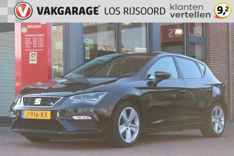 Zwart Gebruikt 2016 Seat Leon FR Hatchback | € 11.500 (Goede deal) - Afbeelding 1/4
