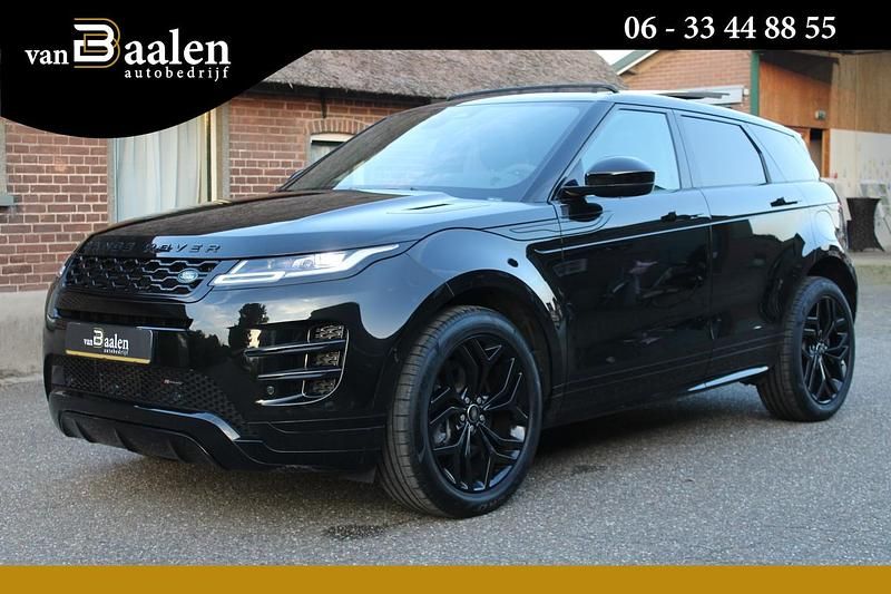 Zwart (metallic) Gebruikt 2023 Land Rover Range Rover evoque R-Dynamic SUV | € 48.950 (Goede deal) - Afbeelding 1/4