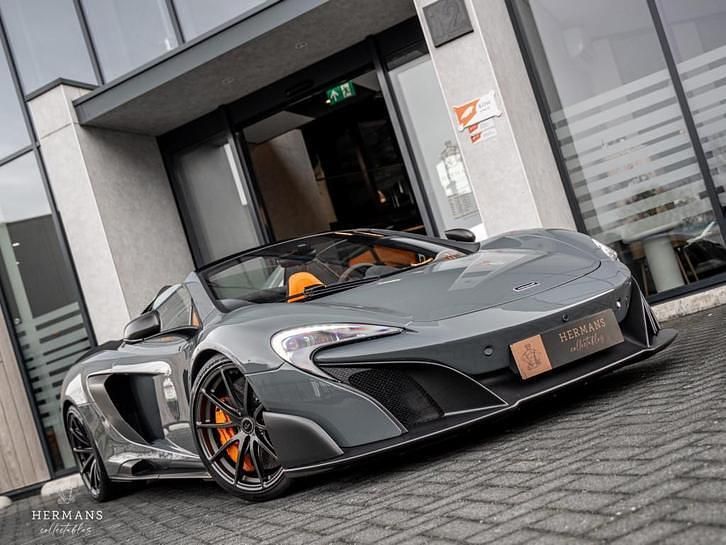 Occasion McLaren 675LT 675 PK (496 kW) 2017 Grijs (metallic) Cabriolet