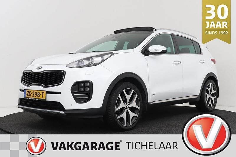 Wit Occasion 2019 Kia Sportage GT-Line SUV | € 17.699 (Goede deal) - Afbeelding 1/4