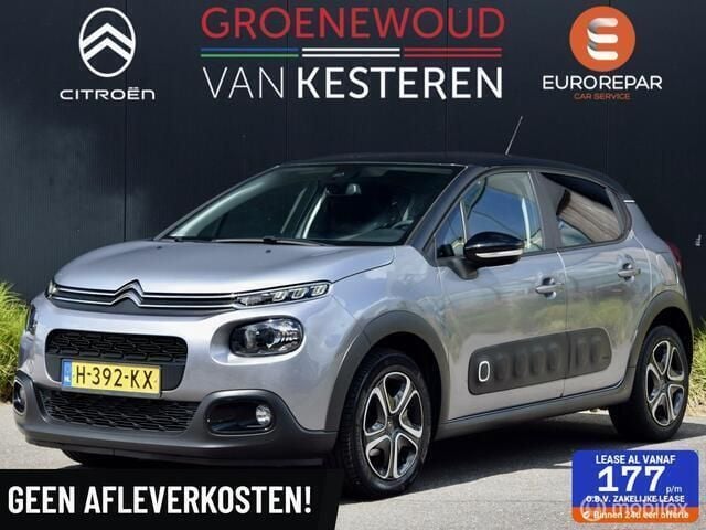 Grijs Gebruikt 2020 Citroën C3 Feel Hatchback | € 12.990 (Goede deal) - Afbeelding 1/4