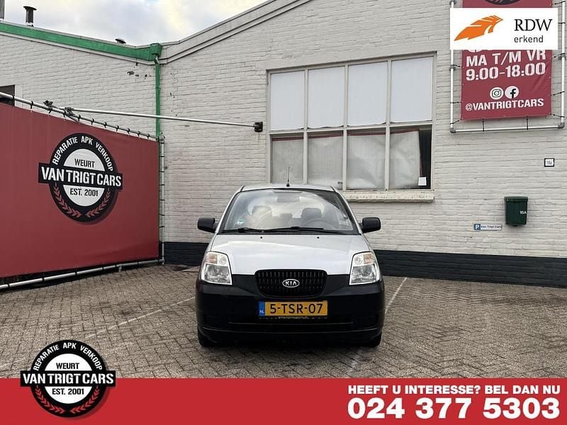 Grijs Gebruikt 2007 Kia Picanto Hatchback | € 1.050 (Eerlijke prijs) - Afbeelding 1/4