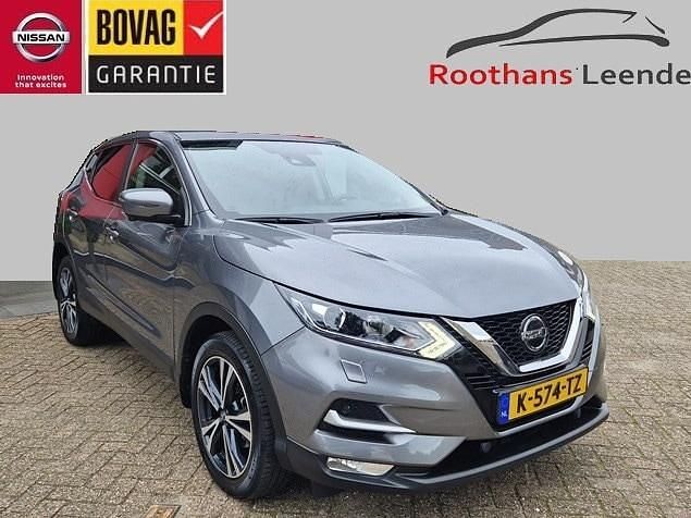 Grijs Gebruikt 2019 Nissan Qashqai N-Connecta SUV | € 16.900 (Eerlijke prijs) - Afbeelding 1/4