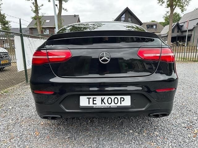 Occasion Mercedes GLC43 AMG AMG 367 PK (269 kW) 2018 Groen Coupé