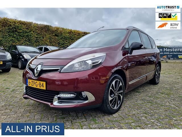 Rood Occasion 2015 Renault Grand Scénic III Bose Edition MPV | € 4.900 (Goede deal) - Afbeelding 1/4