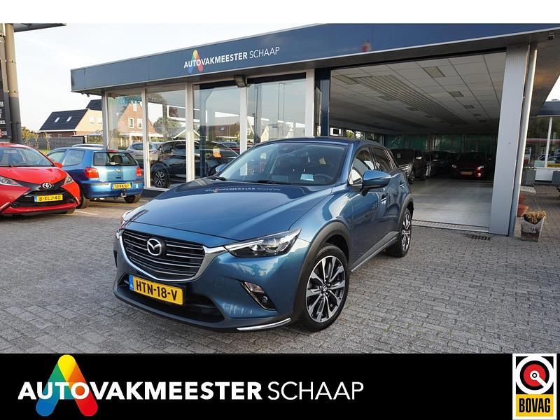 Blauw Gebruikt 2019 Mazda CX-3 SUV | € 18.950 (Iets duurder) - Afbeelding 1/4
