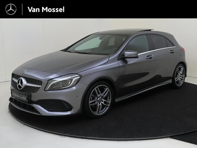 Grijs Gebruikt 2018 Mercedes A180 Ambition Hatchback | € 22.945 (Eerlijke prijs) - Afbeelding 1/4