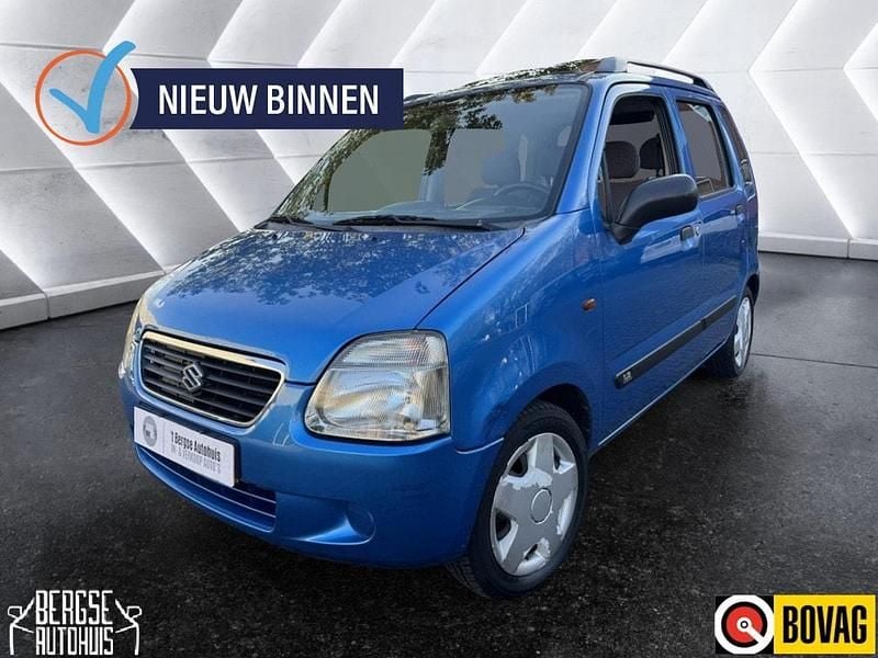 Blauw Occasion 2002 Suzuki Wagon R+ GL MPV | € 1.990 (Eerlijke prijs) - Afbeelding 1/4