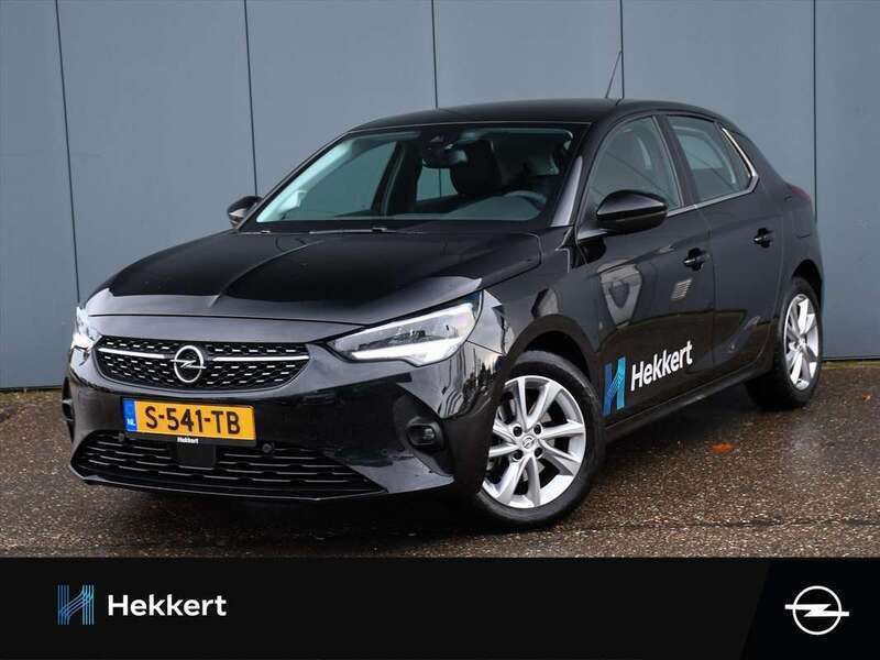 Zwart Gebruikt 2023 Opel Corsa Elegance Hatchback | € 21.795 - Afbeelding 1/4