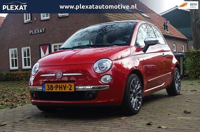 Rood Gebruikt 2011 Fiat 500C Rock Cabriolet | € 7.945 (Eerlijke prijs) - Afbeelding 1/4