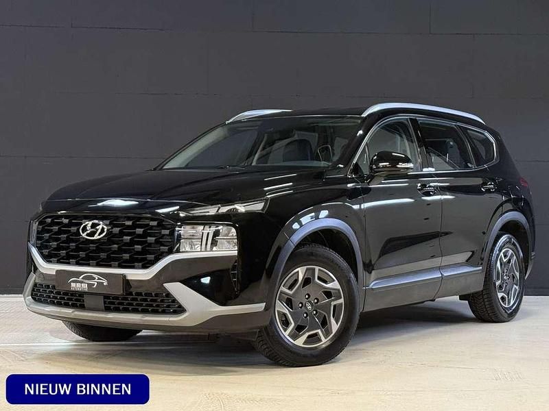 Zwart Occasion 2021 Hyundai Santa Fe SUV | € 29.800 (Super prijs) - Afbeelding 1/4