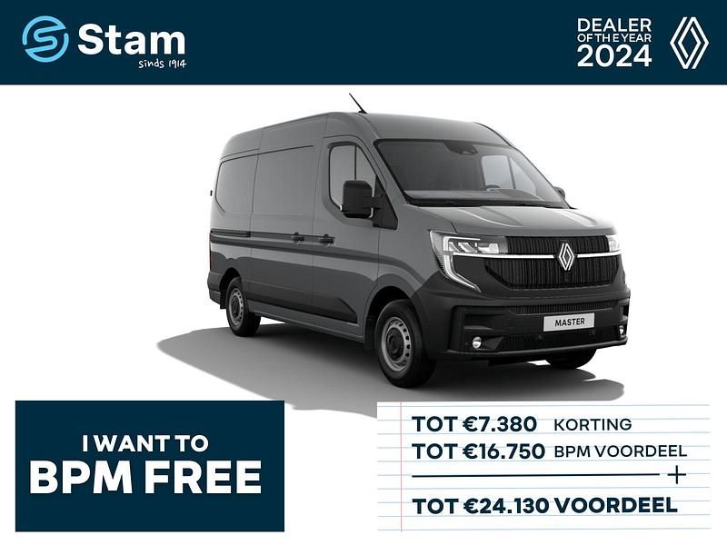 Grijs Gebruikt 2024 Renault Master Van | € 34.080 - Afbeelding 1/3
