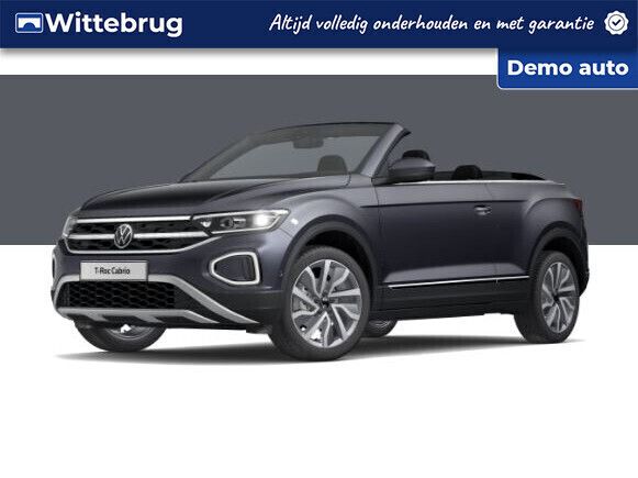 Grijs Gebruikt 2024 VW T-Roc Cabriolet Style Cabriolet | € 42.950 (Duur) - Afbeelding 1/4