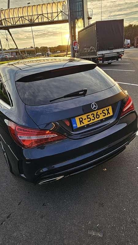 Occasion Mercedes CLA200 Shooting Brake Prestige 156 PK (114 kW) 2018 Blauw Stationwagen