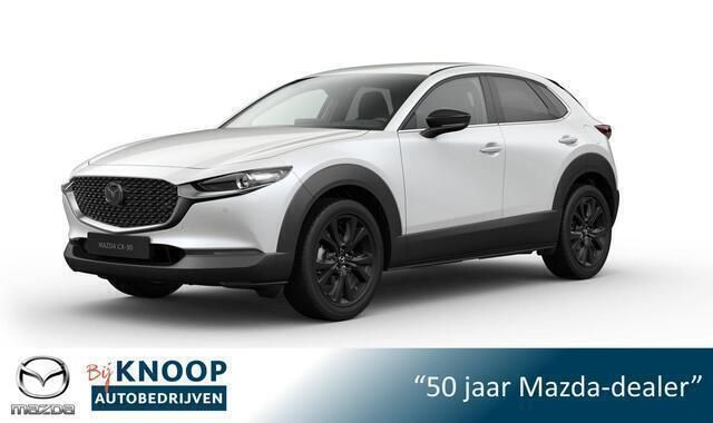 Wit Nieuw 2025 Mazda CX-30 Homura-Line SUV | € 39.490 (Goede deal) - Afbeelding 1/4