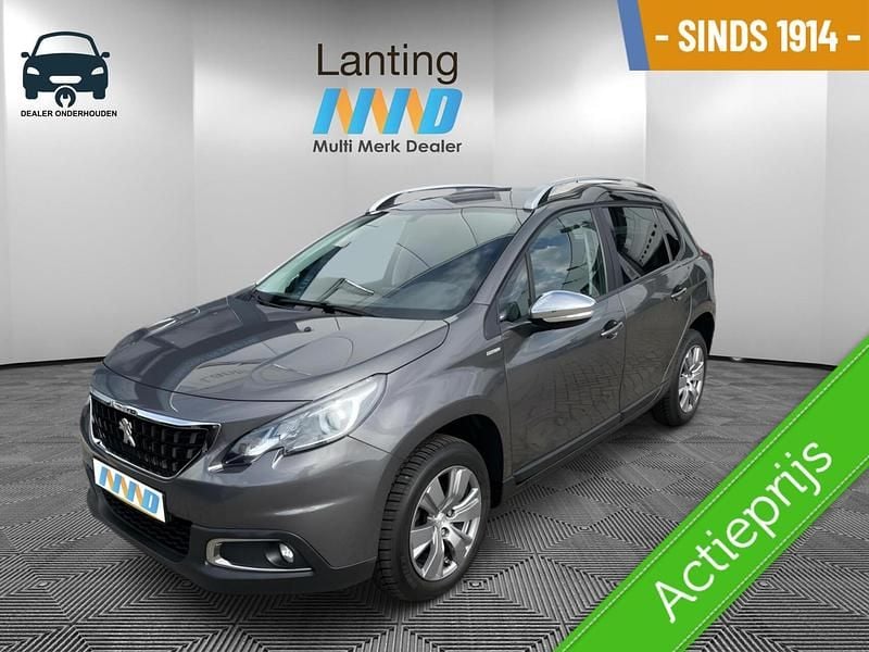 Grijs Gebruikt 2018 Peugeot 2008 Active SUV | € 9.999 (Goede deal) - Afbeelding 1/4