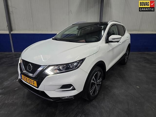 Grijs Occasion 2019 Nissan Qashqai Tekna SUV | € 18.950 (Eerlijke prijs) - Afbeelding 1/4