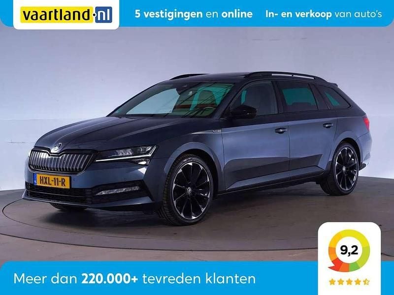 Grijs Gebruikt 2021 Skoda Superb Business Line Stationwagen | € 22.945 (Eerlijke prijs) - Afbeelding 1/4