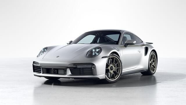 Zilver Nieuw 2025 Porsche 911 Turbo Coupé | € 374.900 - Afbeelding 1/4