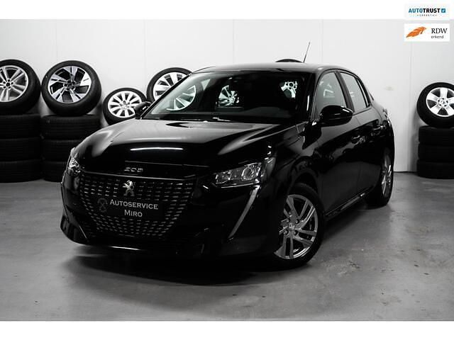 Zwart Gebruikt 2020 Peugeot 208 Active Hatchback | € 9.950 (Goede deal) - Afbeelding 1/4