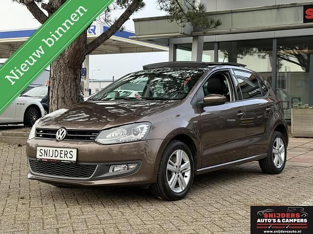Bruin (metallic) Occasion 2012 VW Polo Highline Hatchback | € 8.750 (Duur) - Afbeelding 1/4