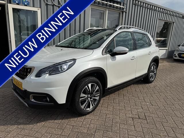 Wit, metallic lak Gebruikt 2018 Peugeot 2008 Allure SUV | € 9.450 (Goede deal) - Afbeelding 1/4
