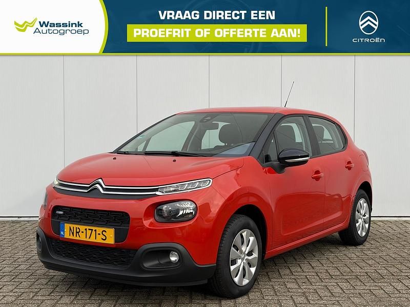 Oranje Occasion 2017 Citroën C3 Feel Hatchback | € 8.790 (Eerlijke prijs) - Afbeelding 1/4