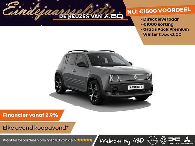 Grijs Nieuw 2025 Renault R4 Komfort SUV | € 34.290 - Afbeelding 1/2