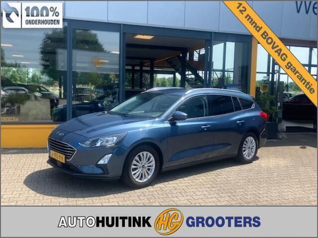 Blauw Gebruikt 2020 Ford Focus Titanium Stationwagen | € 17.690 (Eerlijke prijs) - Afbeelding 1/4