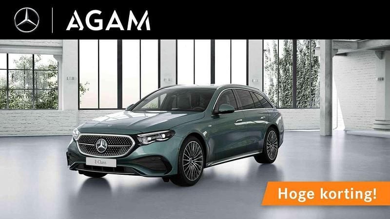 Zilver Nieuw 2025 Mercedes E300 Sport Edition Stationwagen | € 88.800 (Iets duurder) - Afbeelding 1/3
