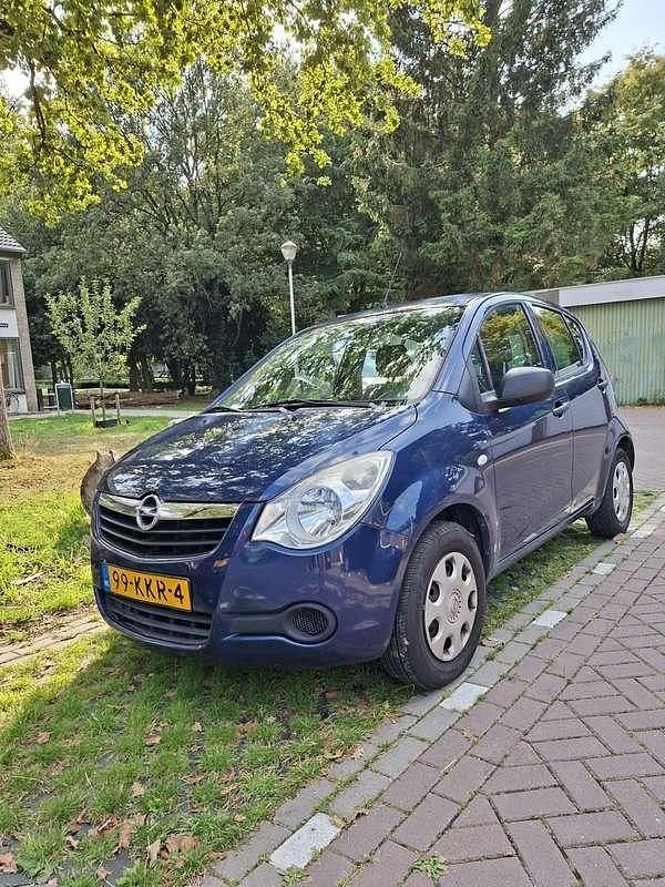 Blauw Gebruikt 2010 Opel Agila Essentia Stationwagen | € 1.000 (Goede deal) - Afbeelding 1/4