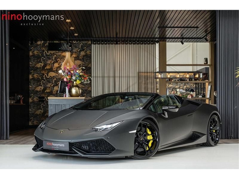 Occasion Lamborghini Huracán 612 PK (450 kW) 2017 Grijs Cabriolet