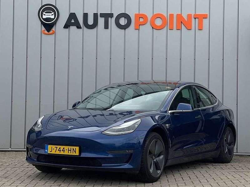 Blauw Gebruikt 2020 Tesla Model 3 Sedan | € 18.499 (Goede deal) - Afbeelding 1/4