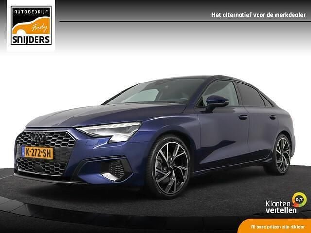 Blauw Gebruikt 2021 Audi A3 Business Sedan | € 22.450 (Eerlijke prijs) - Afbeelding 1/3