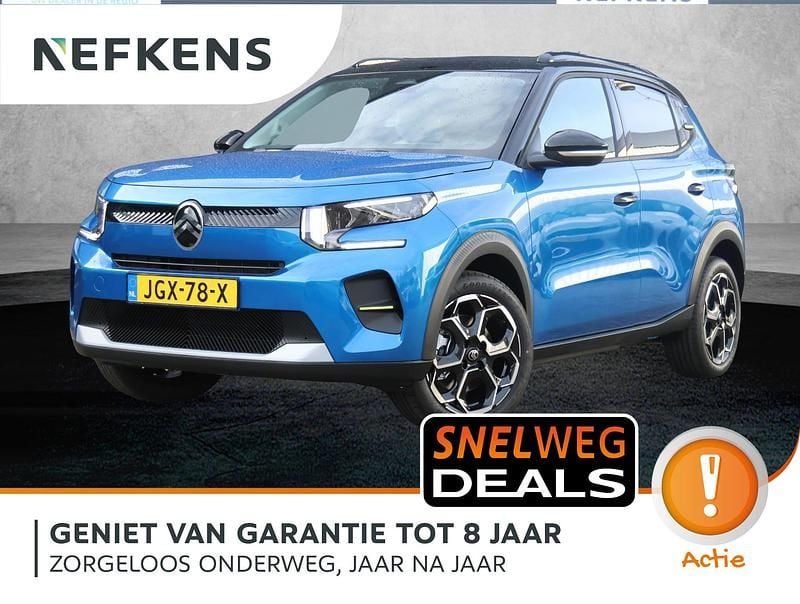 Blauw Nieuw 2025 Citroën e-C3 SUV | € 26.400 (Eerlijke prijs) - Afbeelding 1/4