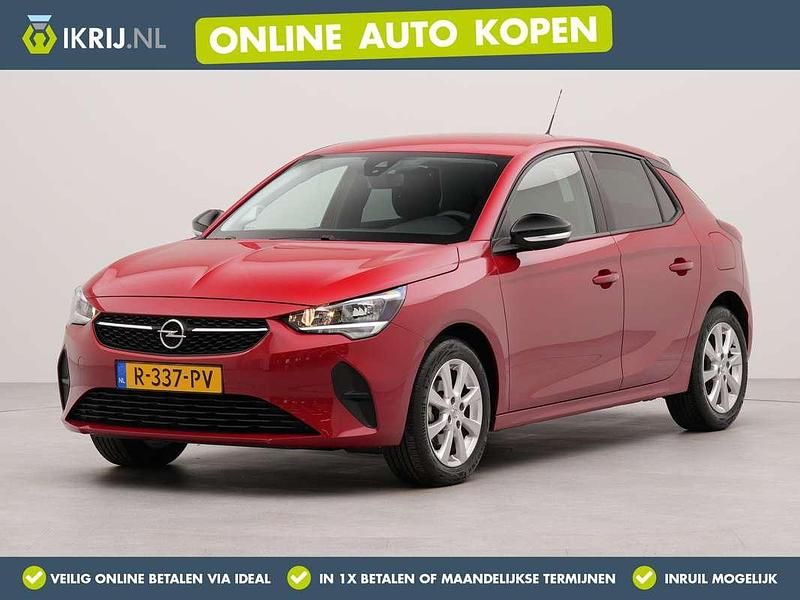 Rood Gebruikt 2022 Opel Corsa Edition Hatchback | € 13.350 (Super prijs) - Afbeelding 1/3