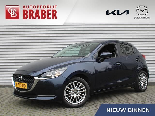 Blauw Occasion 2020 Mazda 2 Style Hatchback | € 14.900 (Iets duurder) - Afbeelding 1/4