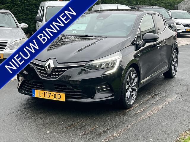 Zwart (metallic) Gebruikt 2021 Renault Clio V Intens Hatchback | € 14.950 (Super prijs) - Afbeelding 1/4