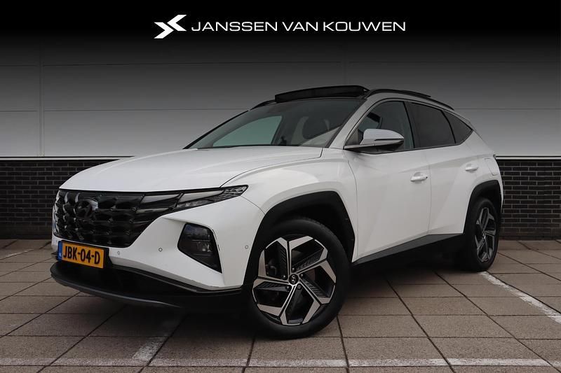 Wit Gebruikt 2021 Hyundai Tucson Premium SUV | € 30.885 (Eerlijke prijs) - Afbeelding 1/4